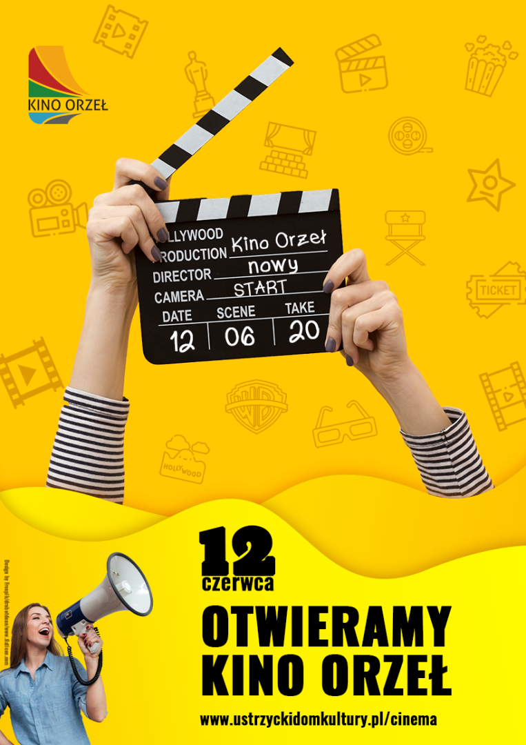 Otwieramy Kino Orzeł - plakat