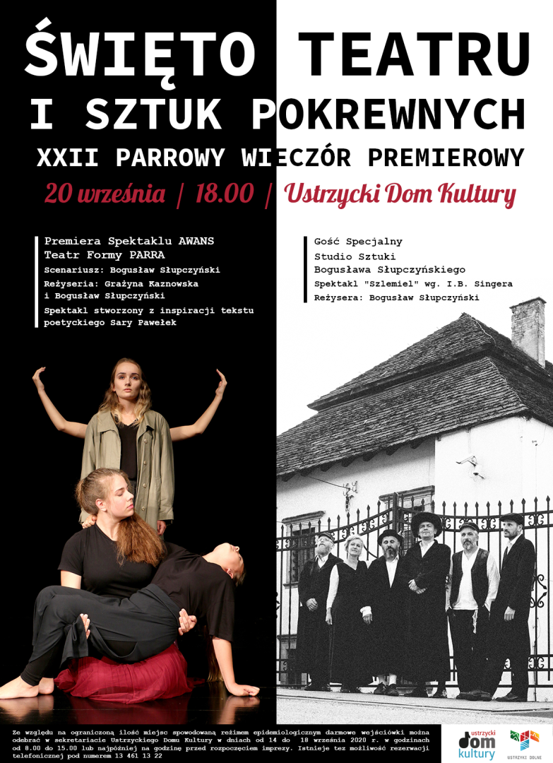 Święto Teatru i Sztuk Pokrewnych - plakat